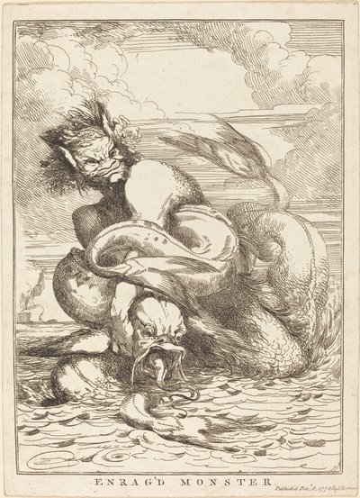 Mostro infuriato da John Hamilton Mortimer
