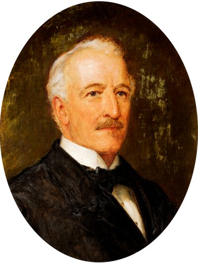 Barone Charles Conrad Adolphus du Bois de Ferrieres, deputato liberale per Cheltenham, c.1885-1900 da John Hanson Walker