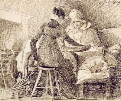Una partita a backgammon, 19 gennaio 1809 da John Harden