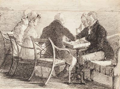 Backgammon, 1808 da John Harden