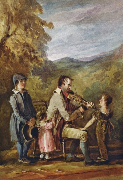 Violinista cieco da John Harden