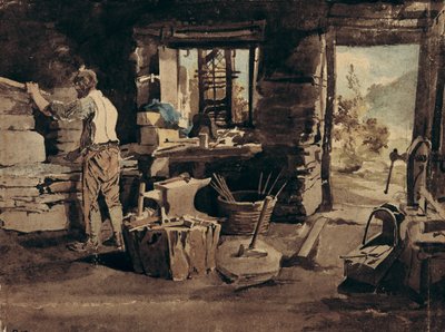 Interno della fucina, Ambleside da John Harden