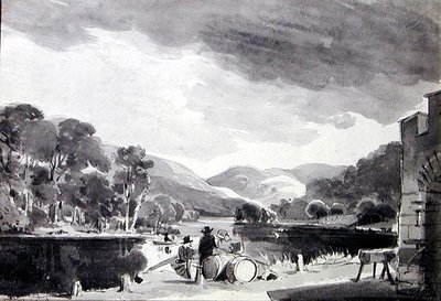 Paesaggio con un lago da John Harden