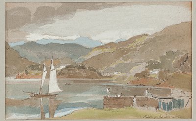 Navigazione su Windermere, 1810 da John Harden