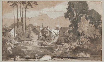 Vista a Est verso Ambleside, 1812 da John Harden