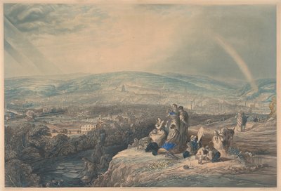 Vista panoramica di Sheffield da John Harris