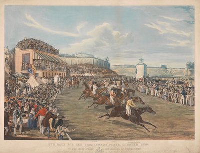 La corsa per il piatto dei commercianti, Chester, 1839 da John Harris