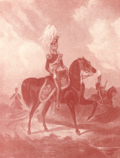 Ufficiale, 13th Light Dragoons, c1820-1870, 1909 da John Harris Junior
