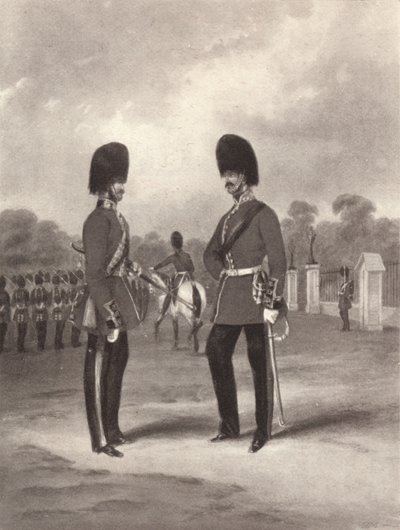 Scots Fusilier Guards, c1820-1870, 1909 da John Harris Junior
