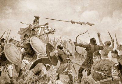 Una Battaglia Romana con i Volsci da John Harris Valda