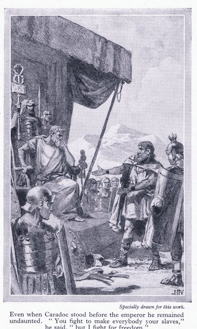 Caradoc davanti all
