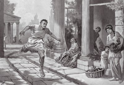 Costernazione ad Atene dopo il disastro siciliano da John Harris Valda