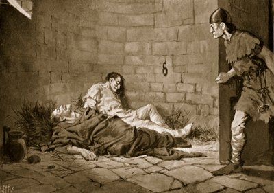 Imprigionamento e morte dei duchi Erik e Valdemar, 1318 da John Harris Valda