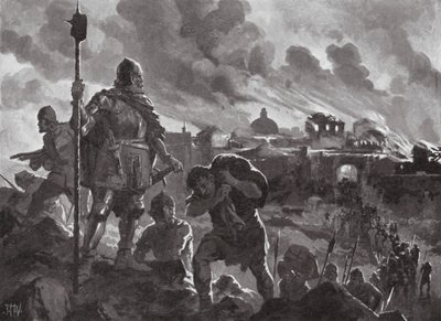 Ivan il Nero dà fuoco a Zhabliak da John Harris Valda