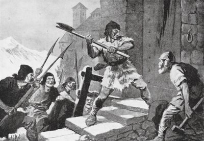 Rivolta del popolo di Appenzell e San Gallo da John Harris Valda