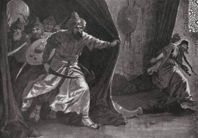 Rivolta della guardia reale a Damasco da John Harris Valda