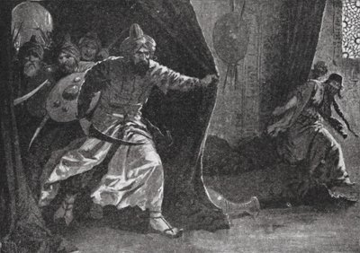 Rivolta della Guardia Reale a Damasco da John Harris Valda