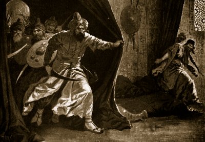 Rivolta della Guardia Reale a Damasco da John Harris Valda