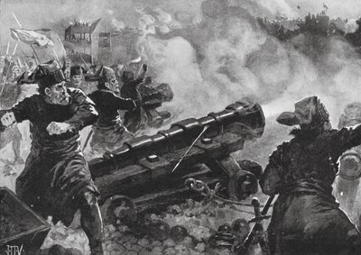 Assedio di Costantinopoli da parte dei Turchi da John Harris Valda