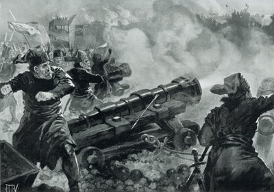 Assedio di Costantinopoli da parte dei Turchi da John Harris Valda