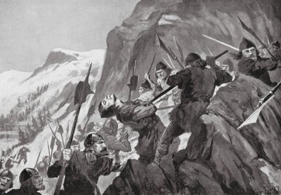 La battaglia di Morgarten da John Harris Valda