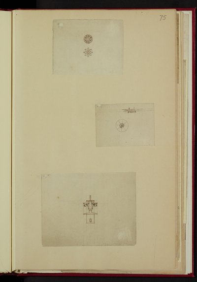 Disegni per il manoscritto da John Harrison