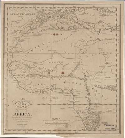 Una mappa di parte dell
