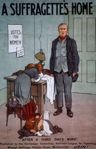 Una casa delle suffragette / J. Hassall / Poster, 20° secolo da John Hassall