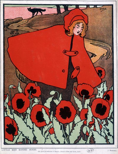 Cappuccetto Rosso - Poster, di John Hassall da John Hassall