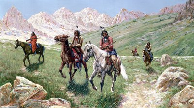 Nel Paese dei Cheyenne, 1896 da John Hauser