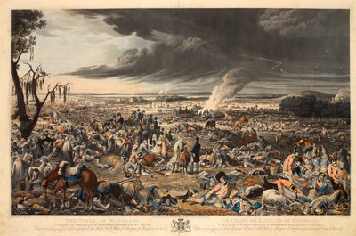 Il campo di Waterloo, come appariva la mattina dopo la memorabile battaglia del 18 giugno 1815 da John Heaviside (after) Clark