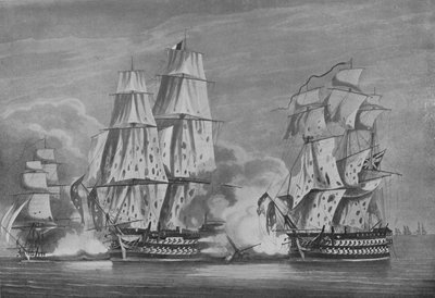 Cattura del Rivoli, c1813 da John Heaviside Clark