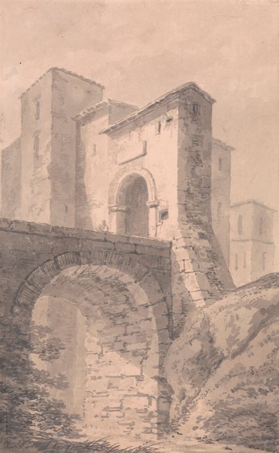 Porta di un castello: accesso tramite un ponte da John Henderson