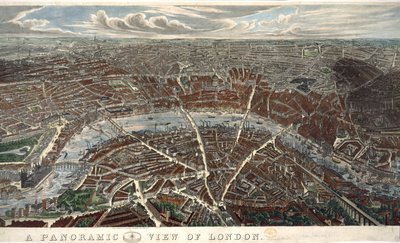 Vista panoramica di Londra da John Henry Banks
