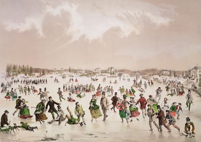 Jamaica Pond, West Roxbury, Mass., c.1859 da John Henry Bufford
