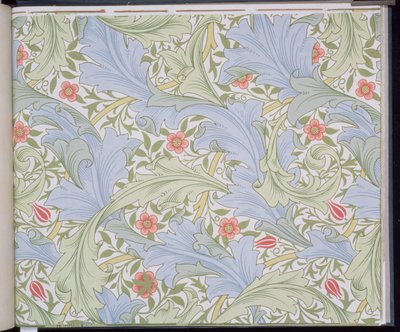 Carta da parati Granville, disegnata da John Henry Dearle per Morris and Company, 1896 da John Henry Dearle