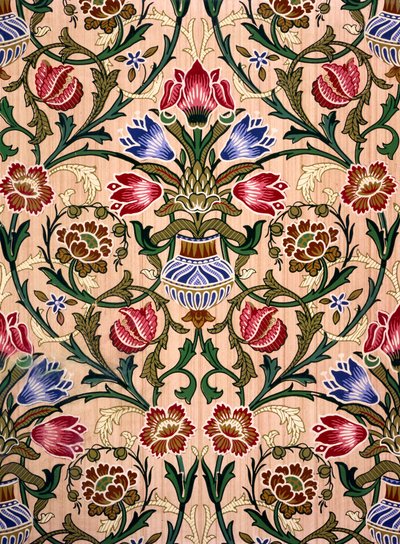 Design di carta da parati a stelo singolo, 1905 da John Henry Dearle