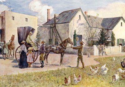 Una fattoria sudafricana da John Henry Frederick (after) Bacon