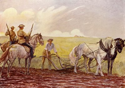 Polizia a cavallo canadese da John Henry Frederick (after) Bacon