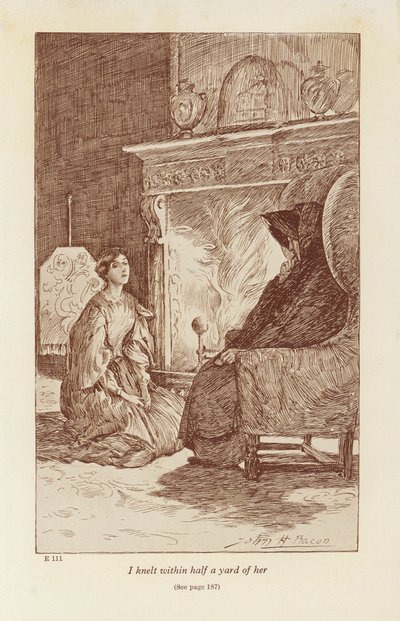 Illustrazione per Jane Eyre di Charlotte Bronte da John Henry Frederick (after) Bacon