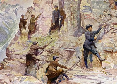 Alpinismo in Columbia Britannica da John Henry Frederick (after) Bacon
