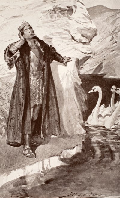 Ler e i Cigni, illustrazione da 