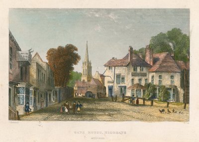 Gate House, Highgate, Londra da John Henry Henshall