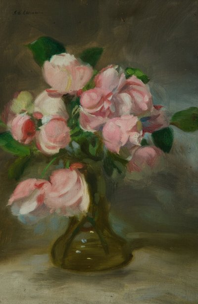 Natura morta con vaso di fiori da John Henry Lorimer
