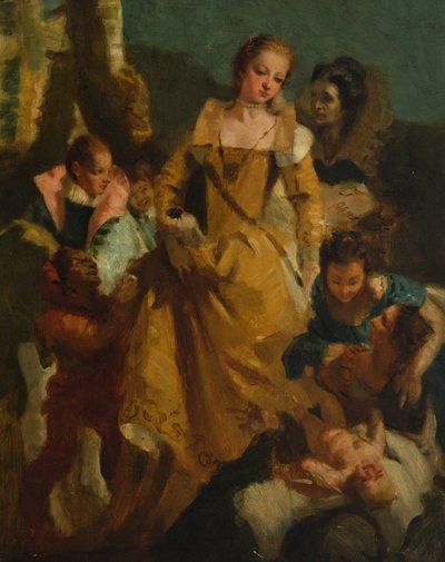Il ritrovamento di Mosè da John Henry Lorimer