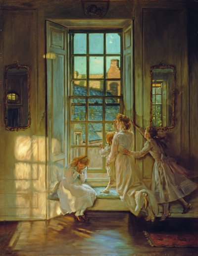 Il volo delle rondini, 1906 da John Henry Lorimer