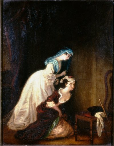Gli ascoltatori, c.1835-47 da John Henry Mole