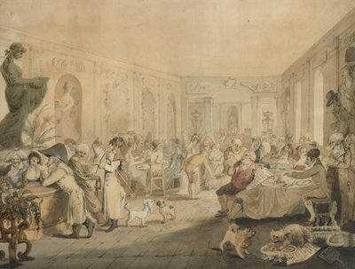 Ristorante Very nel Palais Royal, Parigi, 1803 da John Henry Nixon