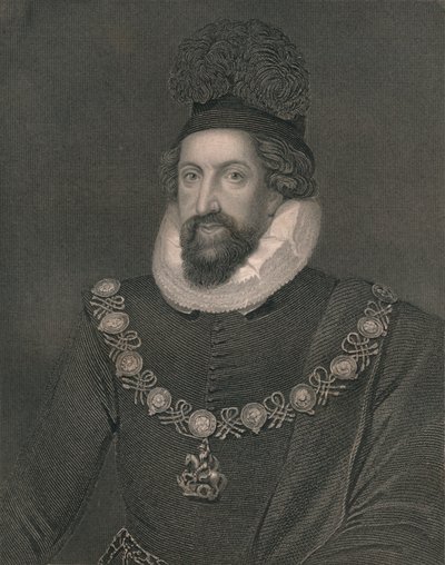 Thomas Howard, Conte di Suffolk, c1600, inizio-metà XIX secolo da John Henry Robinson