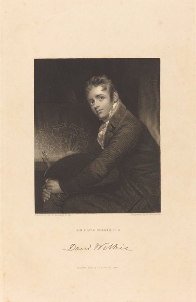 Sir David Wilkie, R.A. da John Henry Robinson after Sir William Beechey